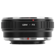 QBMFX Anneau d'adaptation pour objectif 130 g aluminium 4.6 oz