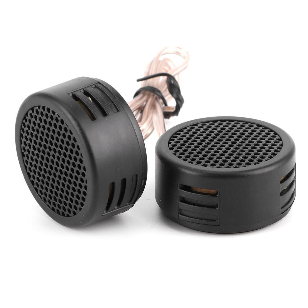 2Pcs Portable Mini Car Tweeter Speaker 12V 500W High Power Loud Clear Sound Universal 8761322992047