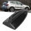 Cache d'antenne de toit noir brillant en forme d'aileron requin compatible avec E90 4