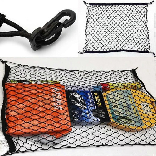 Universal Auto Car Rear Boot Organizer Pocket Cargo Net Mesh Storage Bag