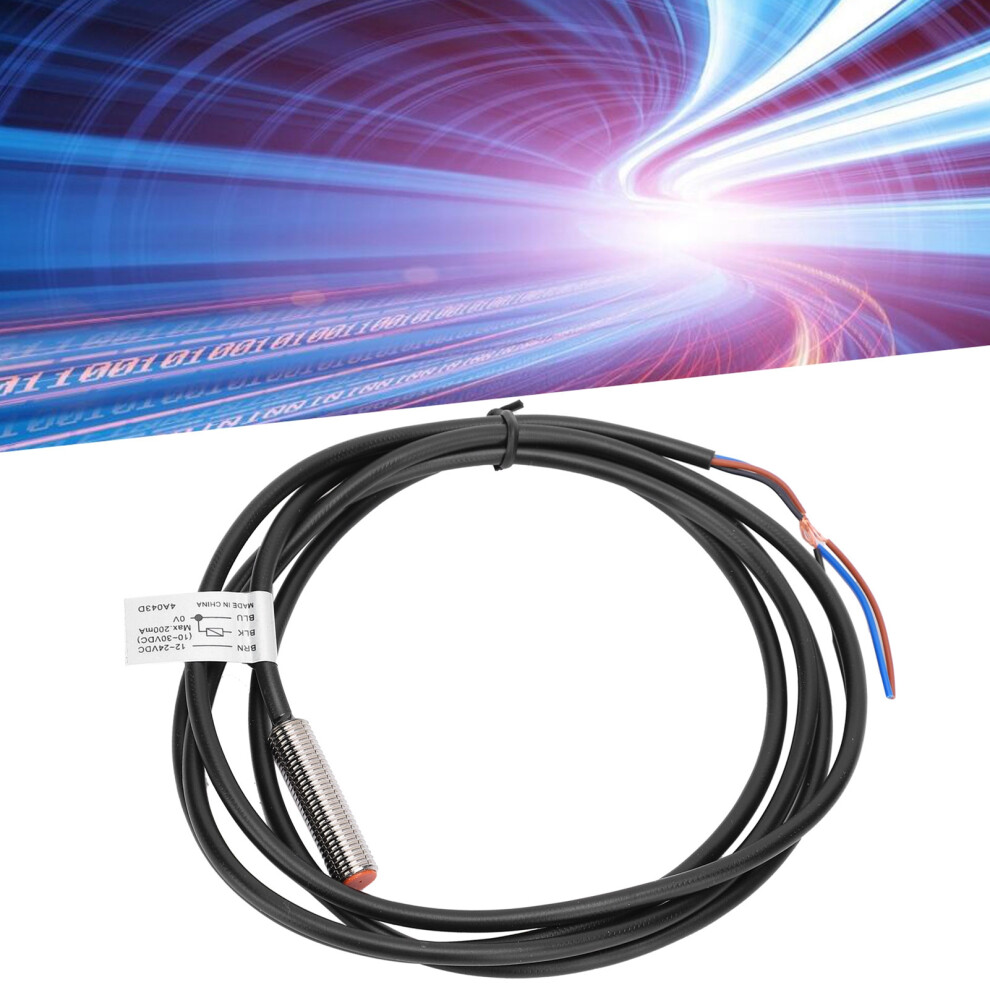 Berm Proximity Switch Inductive 3ÂWire Pnp Detection Sensor Pr08â1.5Dp 5Mm Dc12â24V 5021322995312