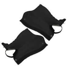 Super Fiber PU Leather Half Chap Horse Riding Body Protector Equipment for Adults S