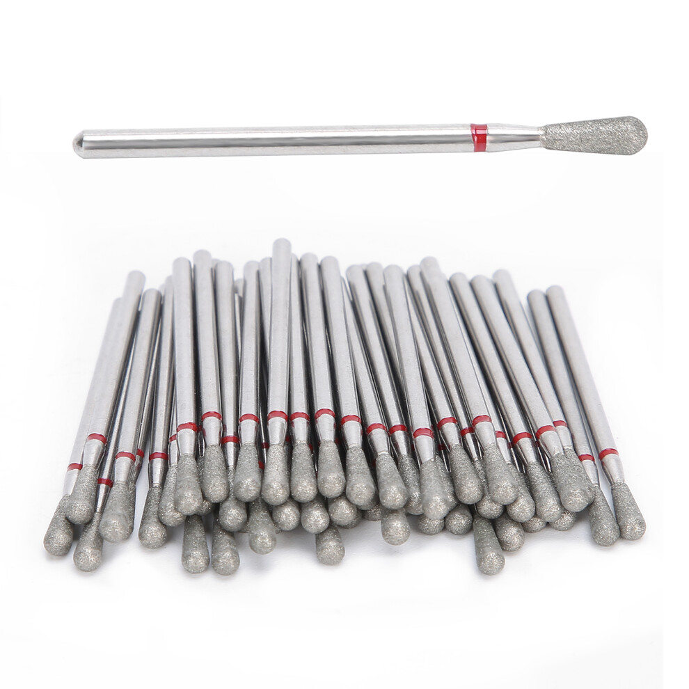 50pcs Professional Nail Polishing Grinding Head Nail Drill Bits Manicure Tool Accessory
