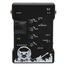Gitarre Kopfhörer Verstärker PreStage DI Trainer 8x11,5x2,7cm