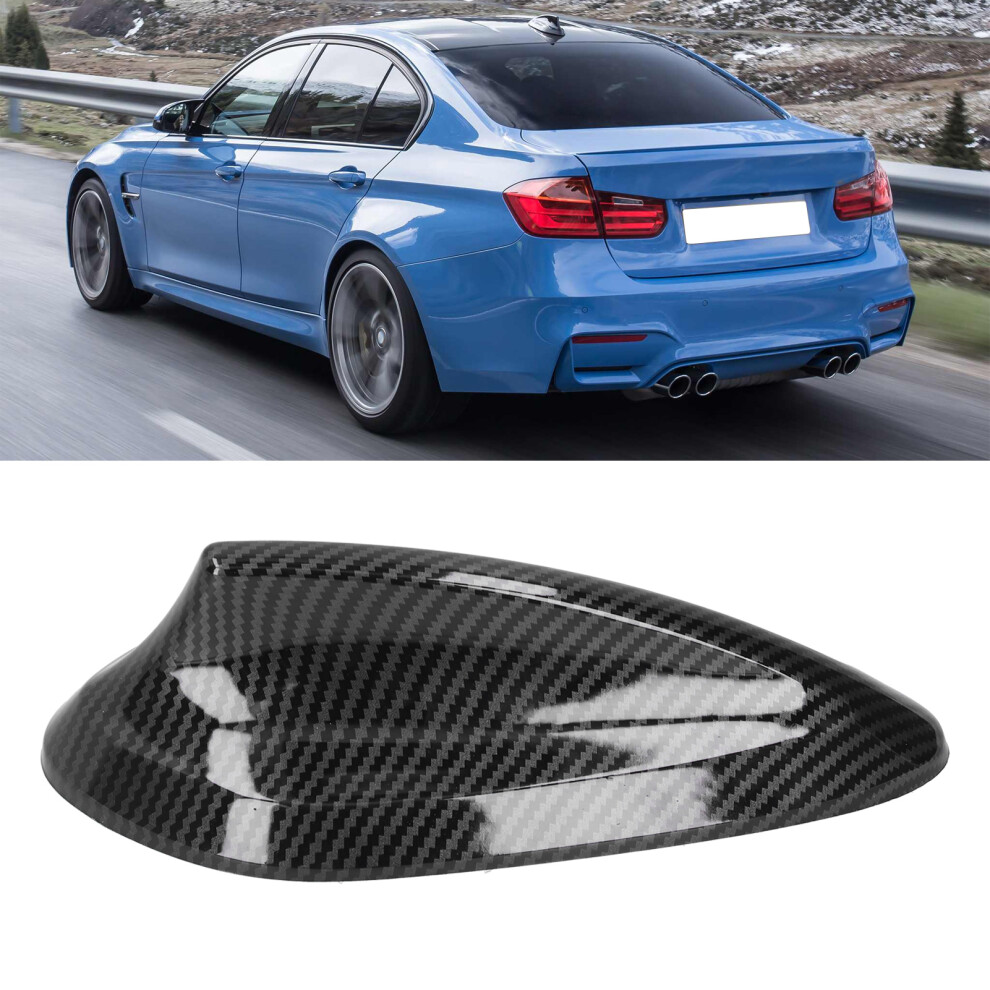 Car Carbon Fiber Style Antenna Shark Fin Cover Trim Fit For F22 F30 F35 F34 F32 F33 F80 6931323004540