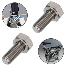 Titanium-Bremskabelbefestigungsschraube & Dichtungssatz für Klapprad, 8 g