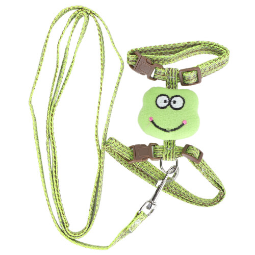 Harnais AntiLost pour chat avec laisse - Vert, S, 3 kg 1