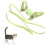Harnais AntiLost pour chat avec laisse - Vert, S, 3 kg 1