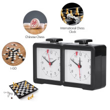 Multifunktionale Schachuhr R6P, Timer, Auf/Abzählen, Stummfunktion, Kunststofffarbe