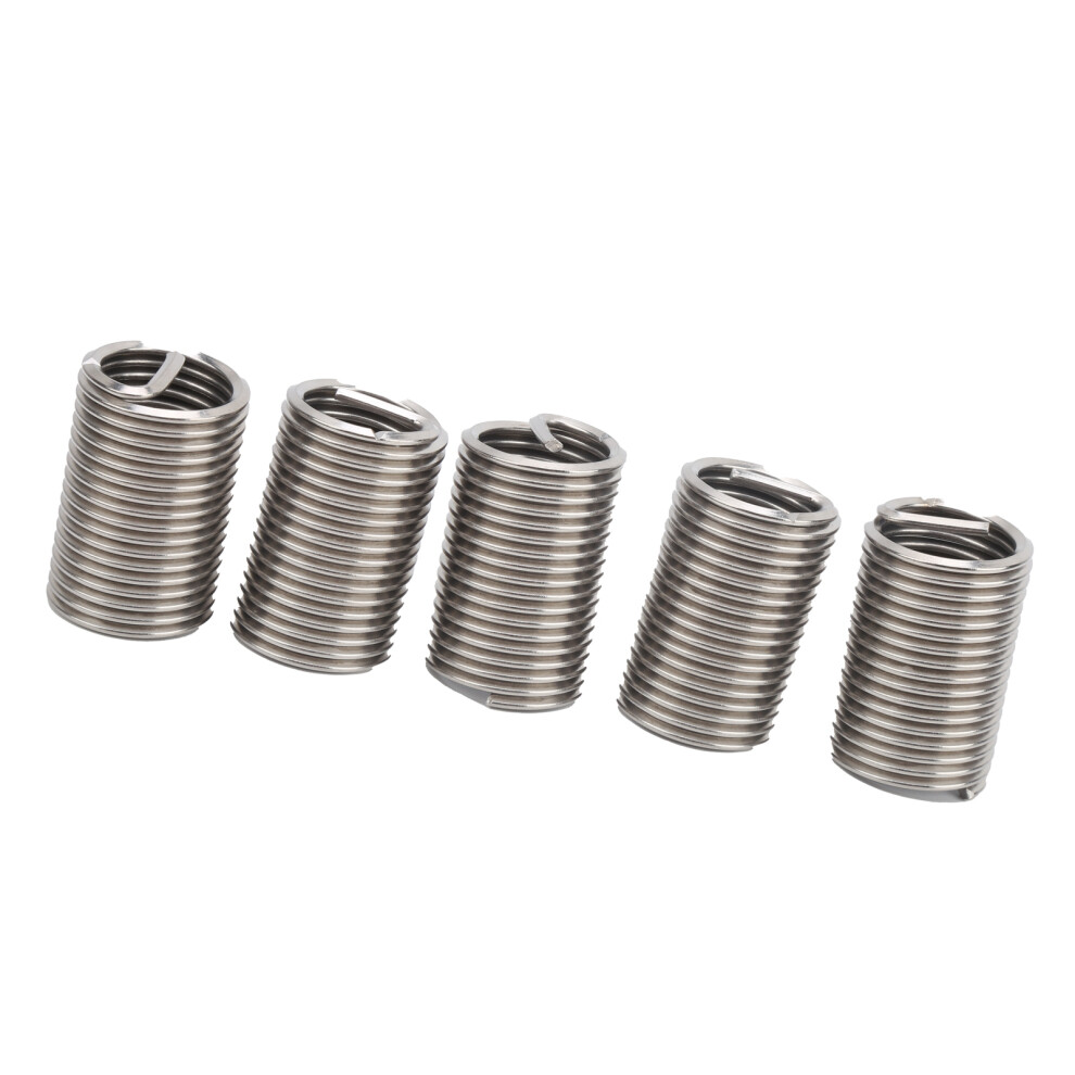 5Pcs Thread Inserts Wire Protection Sleeve Repair Tool Kit Fastener Hardware M20x2.5x2.5d 9381323008739