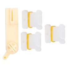 Embroidery Floss Organizer Set Cross Stitch Plastic Bobbin Manual Winding Machine Tool