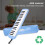 Melodica 37 Keys Keyboard Wind Musical Instrument for Beginner Professional TrainingBlue 12