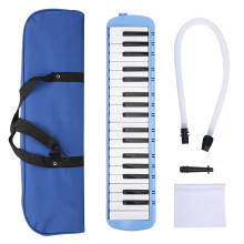 Melodica 37 Keys Keyboard Wind Musical Instrument for Beginner Professional TrainingBlue