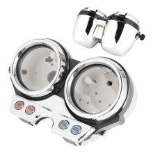 Motorcycle Gauge Cover Case Instrument Assembly Hard Plastic Fit for Honda CB400 1992‑1994