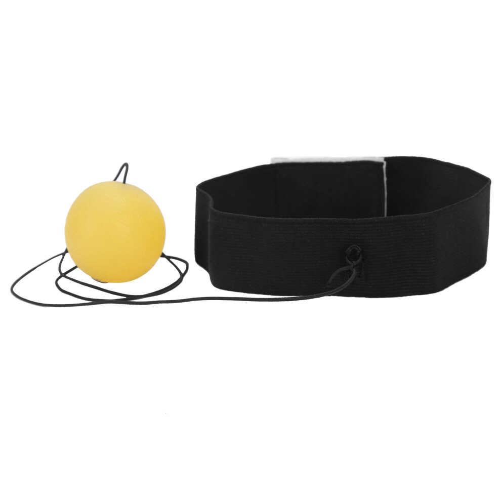 Professional Boxing Reflex Ball Reaction Speed Training Boxing Ball with HeadbandYellow