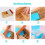 9PCS/Set 1200ml Silicone Soap Molds Kit Wood Bread Cutter DIY Soap Making Cutting Tool 7