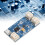 Mini Solarstrom-Board Lithiumbatterie USB-Ladungsmodul CN3065 500mA 4,4-6V 16