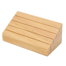 Holz-Spielkartenhalter, 15 cm, freihändiges Pokerkartenfach