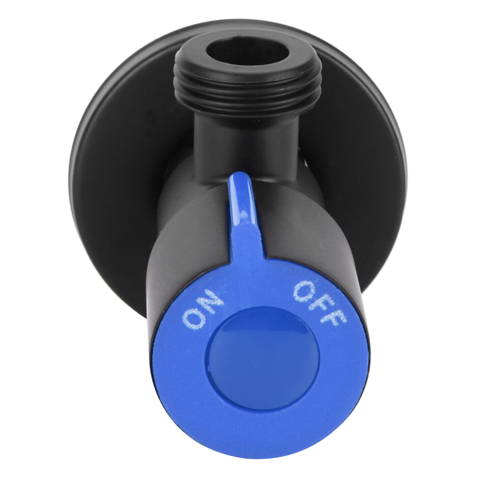 G1/2 Thread Angle Valve Stainless Steel Water Stop Valve For Bathroom Toilet Suppliessingle Cold 5051323023769
