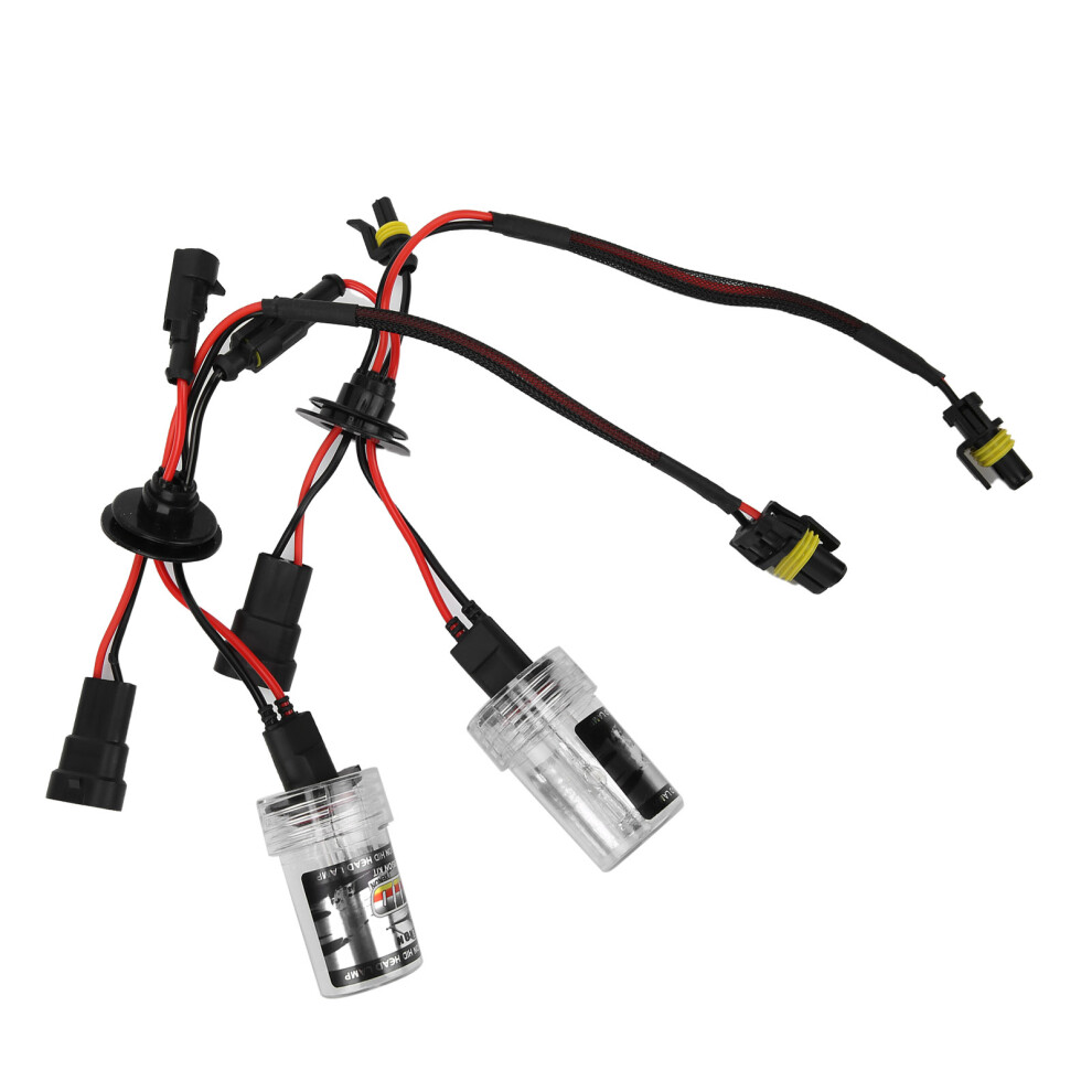 6000K 35W Hid Headlight Bulb High Power 9006 Socket Color For 12V Vehicles White 3451323025435