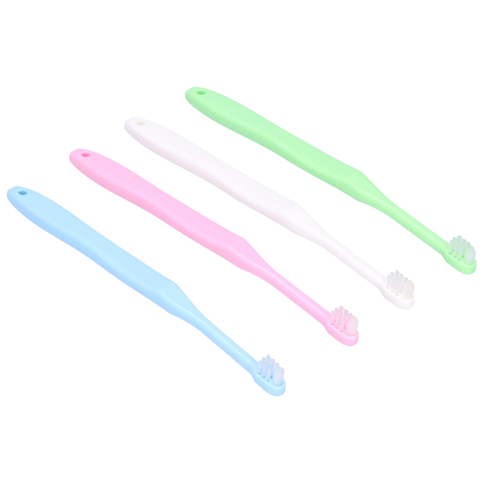 4pcs Travel Portable Braces Cleaning Brush Children Orthodontic Toothbrush Oral Care Tool