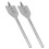 2Pcs Flat Wood Drill Bit Set Spade Boring Woodworking Hole Opening Drilling Tools 32mm 1