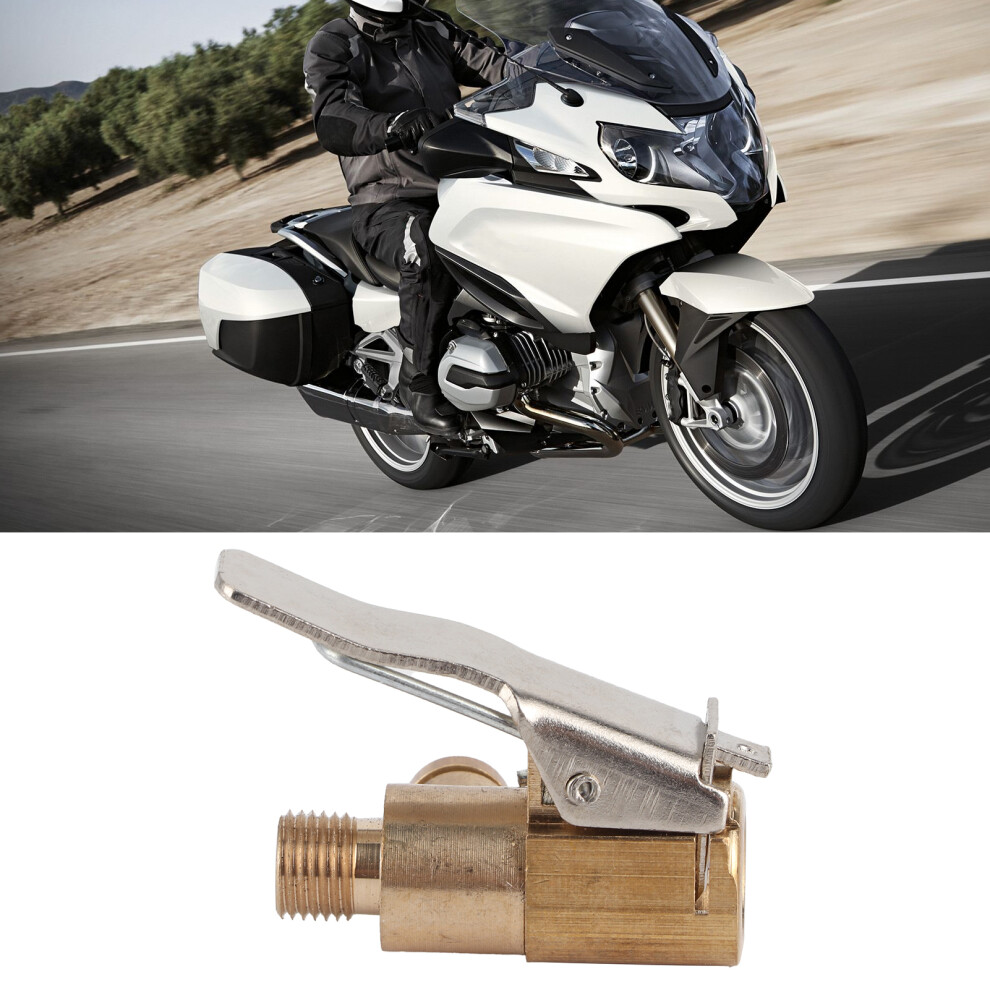 Tire Inflator Chuck Tyre Quick Inflation Clip Clamp Connector for Car Motorcycle with American Valve-image-OPC-PHW2SQN-NEW