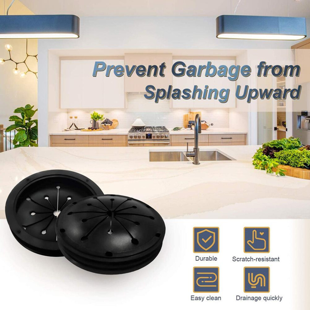 1/2/3Pcs Garbage Disposal Splash Guard Kitchen Sink Stopper Food Waste Sink Baffle For Kitchen 4961323029689