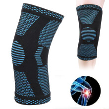 Elastischer Kniebandage für Sportarten, Blau, 43-48 cm