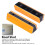 2PCS Rectangle Reflective Sign Road Stud Marker for Highway Traffic Warning Facilities(YellowYellow ) 8