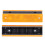 2PCS Rectangle Reflective Sign Road Stud Marker for Highway Traffic Warning Facilities(YellowYellow ) 4
