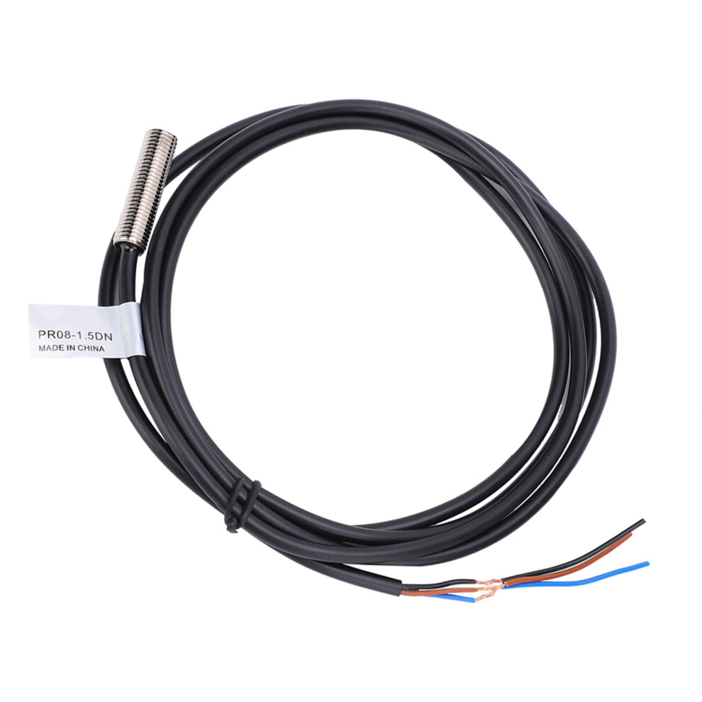 Berm Proximity Switch Waterproof 3ÂWire Npn No Sensor Pr08â1.5Dn Dc12â24V 50/60Hz 3361323034040