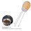 Nadeln-Kaffeeverteiler mit Holzgriff, 133 mm, Edelstahl 7