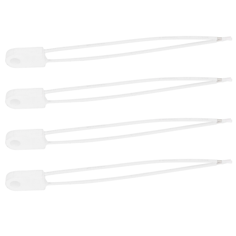 4Pcs Ceramic Thermal Fuse Square Temperature Protection Electricity Circuit Accessories 8251323041511