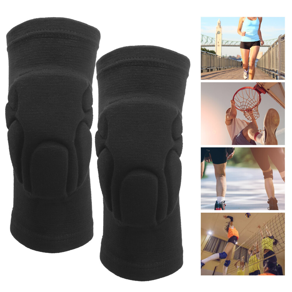 1 Pair Knee Protector Guard Pads Sleeve Breathable Support For Outdoor Sports Basketball M 5091323043121