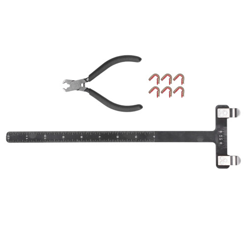 Archery Aluminum Alloy Ruler Recurve/Compound Bow T Shaped Bow Measurement Tool Set 1