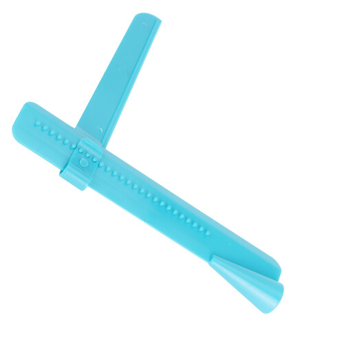 Cake Smoother Ruler Height Adjustable Cream Butter Scraper Cake Decorating Tool Blue 2