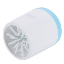 Pet Dog Paw Cleaner Cup Portable Dirt Removal Cleaning Dog Foot Washer AccessoryBlue