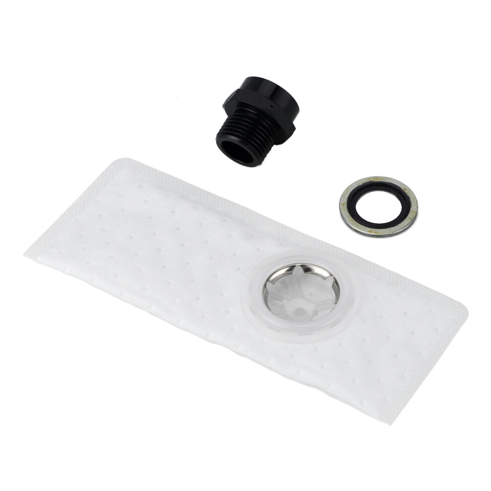 In Tank Fuel Filter Adapter M18x1.5 Thread 0.5In Inner Diameter Aluminum Alloy Fittings Universal 3771323051631