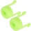 2pcs Portable Eyedrop Guide Aid Help Applicator Practical Eye Drop Bottle Holder Bracket DeviceGreen 15