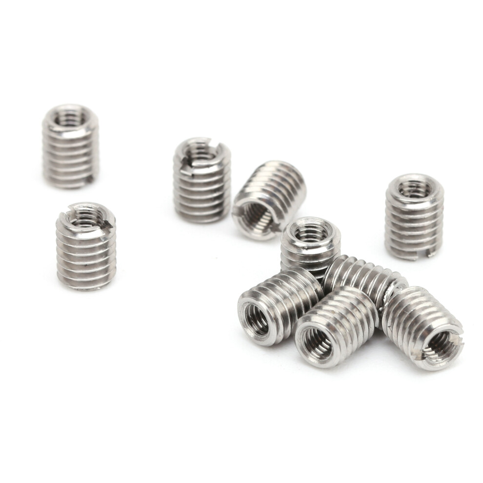 10Pcs Thread Inserts Reducing Nut Stainless Steel Repair Tool Male Female Fastener Hardware 9471323054789