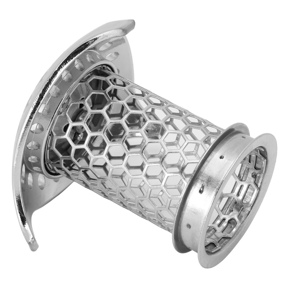 Anti Clog Sink Drain Strainer 304 Stainless Steel Drain Pipe Hair Catcher Drainage Protector(L ) 4951323059236