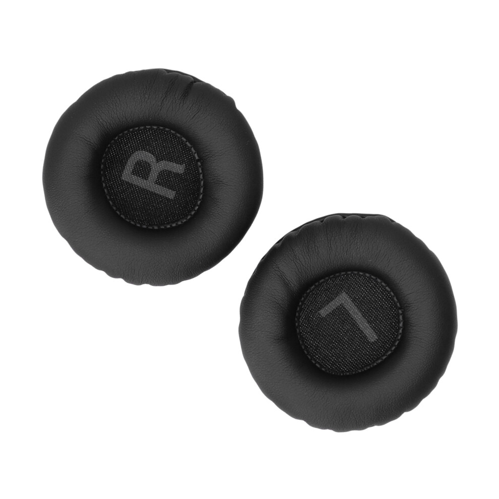 Fyzâ202 65Mm Round Earpads Ear Cushion Replacement With L R Sign For Headphone Headset Black 8021323059935