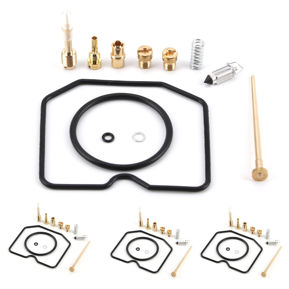4 Sets Carburetor Rebuild Kit Carb Repair Parts Fit For Suzuki Gsf600s Bandit 1996-2003 6921323060202