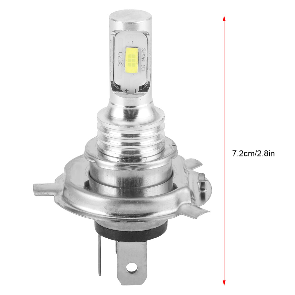 Headlight Fog Lamp Led Bulb Chip For Motorcycle Car W/H4 Plug 80W Dc 12V 24V( 3000K ) White 4661323062395