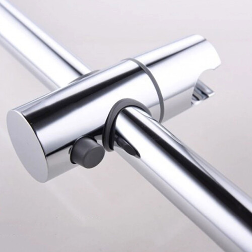 Shower Head Holder Adjustable Shower Head Bracket for 25mm Slide Bar Bathroom Supply 2