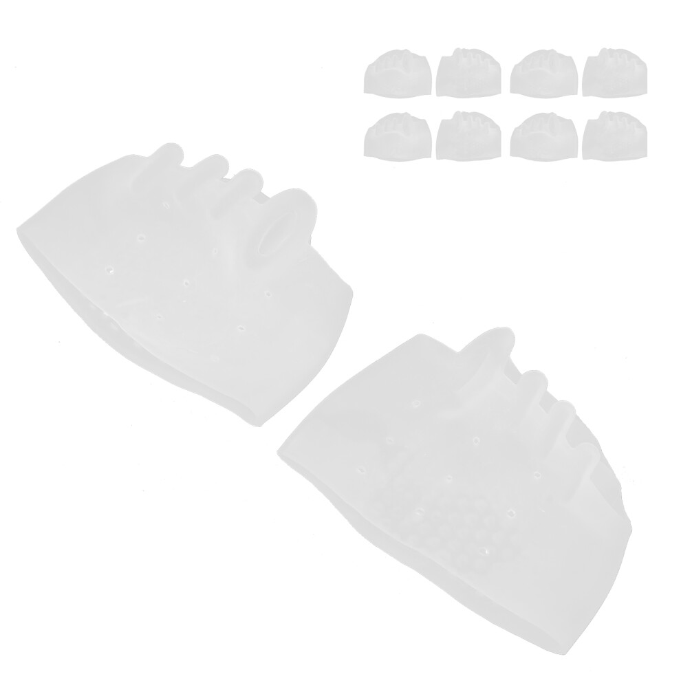 Bunion Corrector 5 Holes Hallux Valgus Corrector High Elasticity SEBS Foot Toe StraightenerTransparent-image-OPC-PHW2WQM-NEW