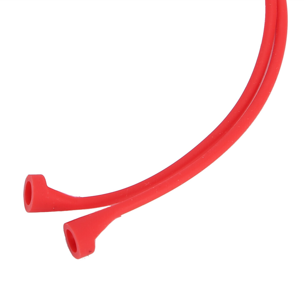 Red Bte Hearing Aids Clip Rope Silicone Elastic Antiloss Security Lanyard For Children( )