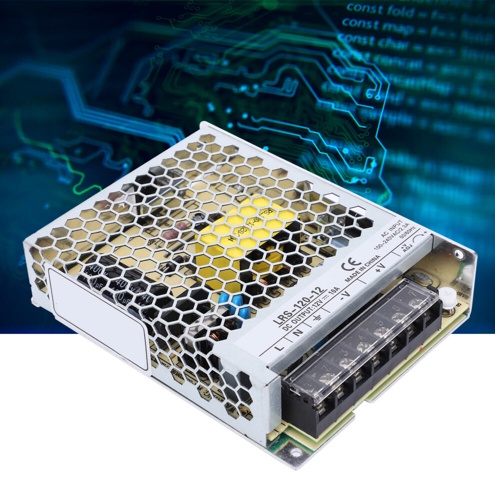 Berm Switching Power Supply With Led Indicator Transformer Driver 120W 85~264Vaclrs-120-12 3421323074504