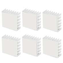 20 Stück Aluminium-Kühler TP25 x 10 x 25 Kühlung für CPU, Silber